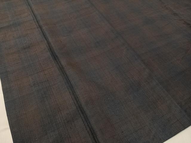 平和屋着物●上質な紬 霞文 正絹 逸品 CABB4921vp