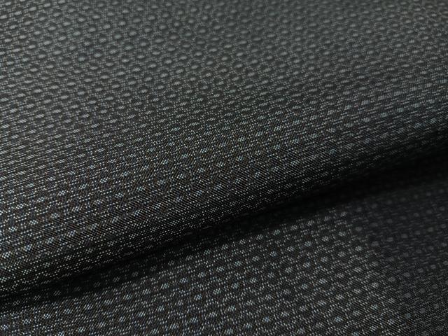平和屋着物●男性 本場大島紬 アンサンブル 80亀甲 総詰め 正絹 逸品 CABB5085vp