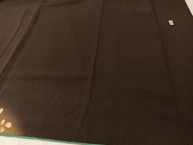 平和屋着物●越後十日町の一流染匠 桐屋・翠山工房 訪問着 辻が花 絞り 跳び兎 暈し染め 金彩 正絹 逸品 CABB5139vp