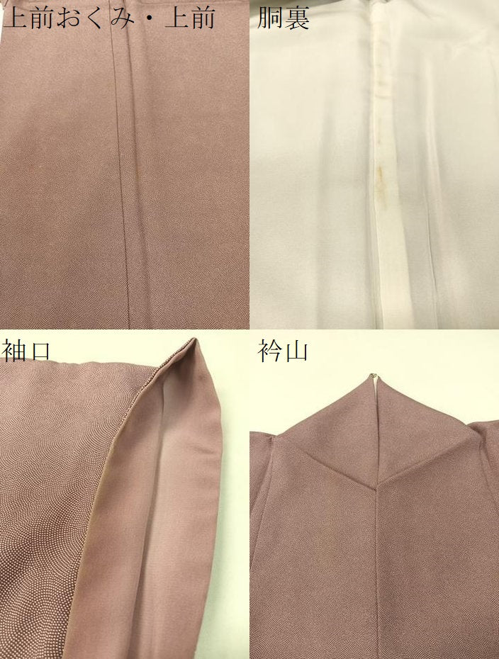 平和屋着物●江戸小紋 鮫小紋柄 正絹 逸品 CABB5144vp