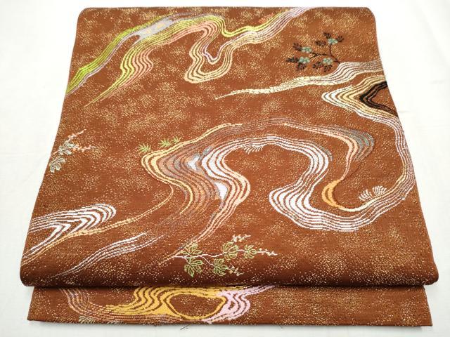 平和屋着物○二代目・龍村平蔵 龍村光翔 六通柄 本袋帯