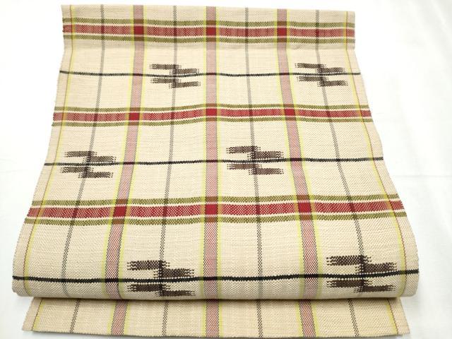 平和屋着物○ぜんまい紬 矢羽間道 正絹 逸品 DAAY1798ps 逸品 正絹 平和