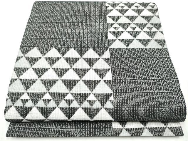 平和屋着物●六通柄袋帯　鱗文様　さが美扱い　正絹　逸品　CABB5978hy 平和屋着物○六通柄袋帯 鱗文様 さが美扱い 正絹 逸品 CABB5978hy