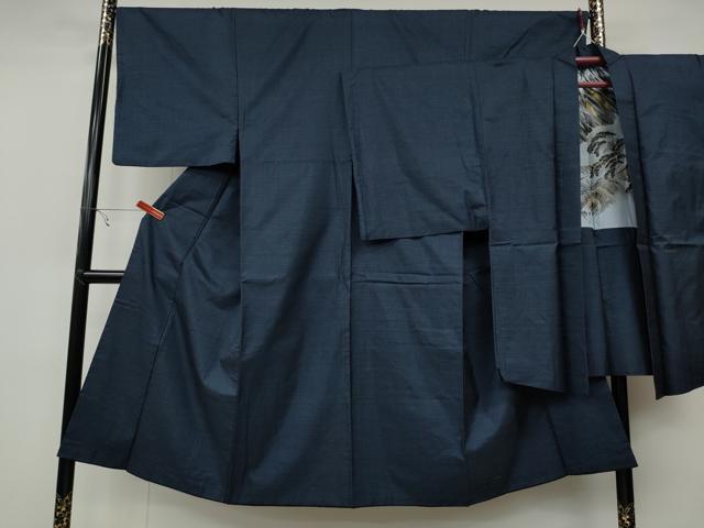 平和屋着物●男性 本場大島紬 アンサンブル 100亀甲 総詰め 正絹 逸品 CABB6092ut