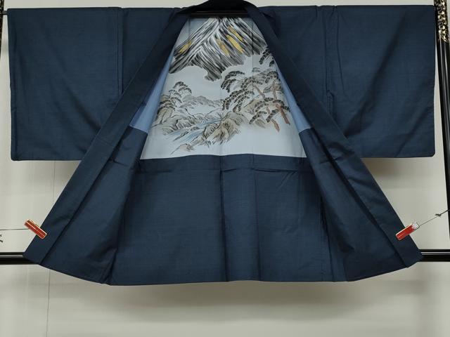 平和屋着物●男性 本場大島紬 アンサンブル 100亀甲 総詰め 正絹 逸品 CABB6092ut