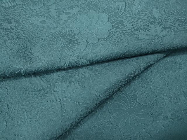 平和屋着物○上質な色無地 辻が花地紋 舛花色 正絹 逸品 CABB6103ut