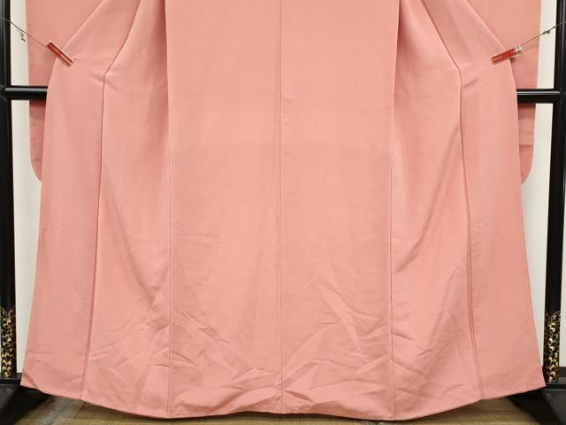 平和屋着物●豪華振袖 薄紅色 鬼しぼ縮緬 正絹 逸品 CABB6238ut
