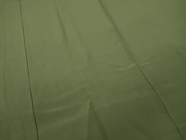 平和屋着物●振袖用長襦袢 無双仕立て 岩井茶色 正絹 逸品 CABB6257ut
