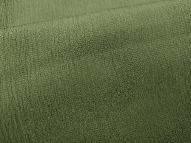 平和屋着物●振袖用長襦袢 無双仕立て 岩井茶色 正絹 逸品 CABB6257ut