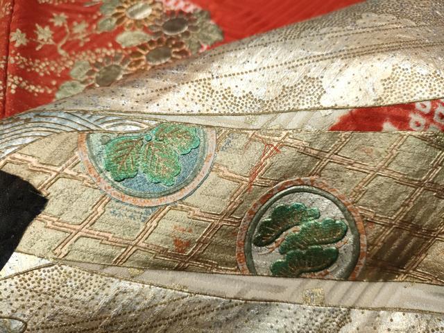 平和屋着物●豪華振袖 絞り 花車文 金銀彩 正絹 逸品 CABB6344ut