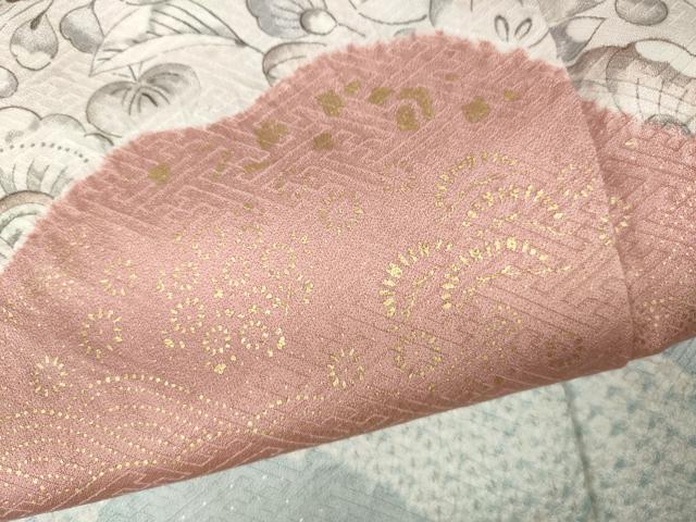 平和屋着物●訪問着 辻が花 絞り 金彩 正絹 逸品 CABB6370ut