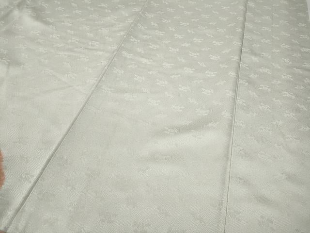 平和屋着物●訪問着 絞り 刺繍 道長芝草花文 金彩 正絹 逸品 CABB6377ut
