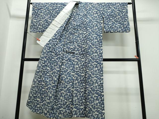 平和屋着物∴夏物 浴衣 綿絽 楓文 綿 逸品 CABB6559ng