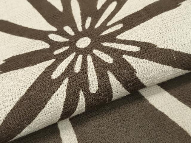 平和屋着物∴夏物 浴衣 麻の葉吉祥文 綿 逸品 CABB6712ng