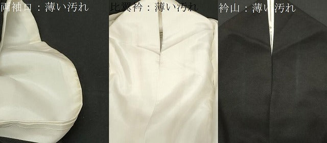 平和屋着物■豪華黒留袖 手描き 枝花文 正絹 逸品 CABB7321dy