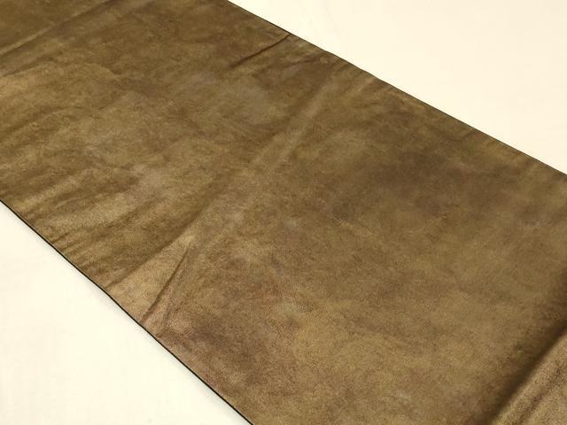平和屋着物◎六通柄袋帯 霞文 引箔 正絹 逸品 CABB8327in