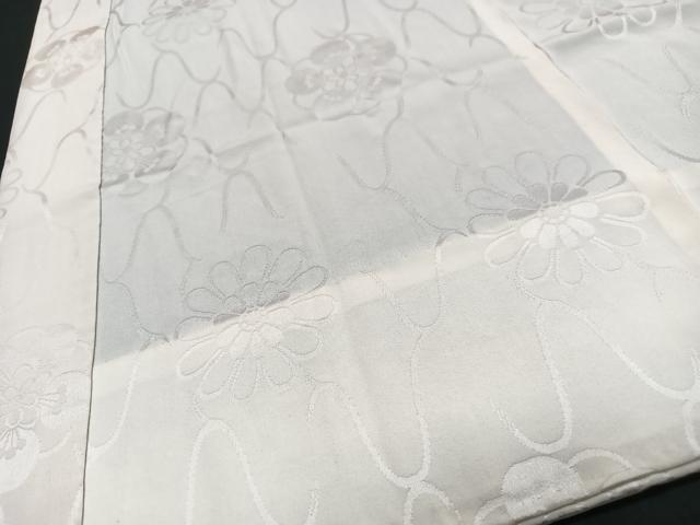 平和屋着物■長襦袢 無双仕立て 舞花文 正絹 逸品 CABB8944xe