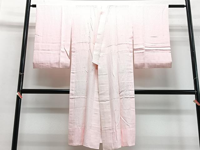平和屋着物■長襦袢 無双仕立て むじな菊文 正絹 逸品 CABB9007xe