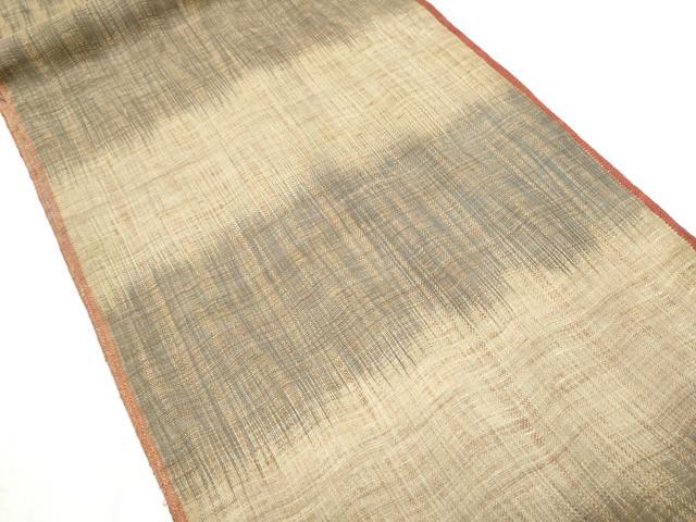平和屋着物▽太鼓柄袋帯 スリーシーズン 春夏秋 櫛織 霞文 正絹 逸品 CABB9204hy