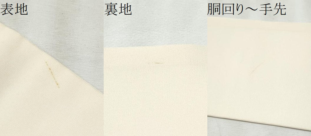 平和屋着物●塩瀬 九寸名古屋帯 熨斗草花文 金彩 正絹 逸品 CABB9300hy