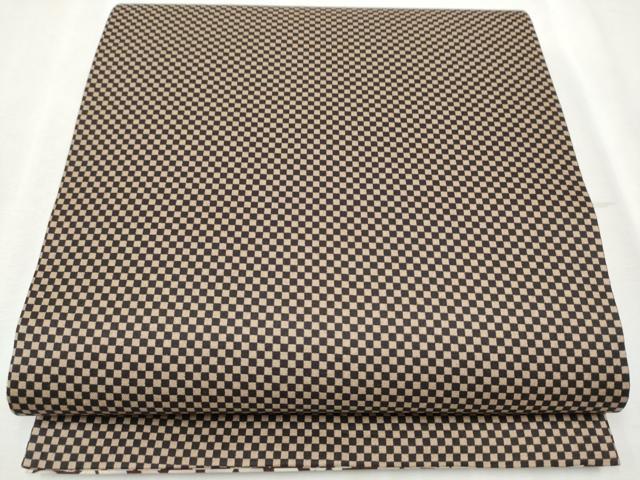 平和屋着物●両面 全通柄袋帯 舞桜文 正絹 逸品 CABB9522hy