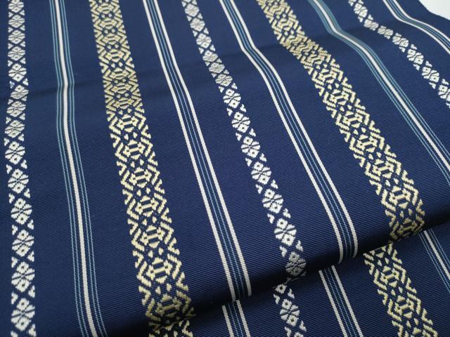 平和屋着物●本場筑前博多織 八寸名古屋帯 献上 正絹 逸品 CABB9571hy