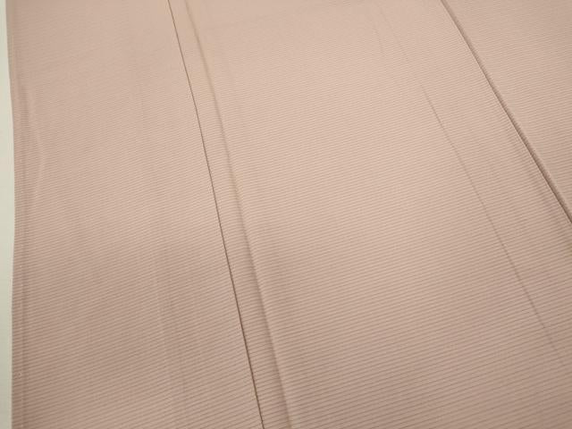平和屋着物*夏物 色無地 薄柿色 正絹 逸品 未使用 CABB9605ze