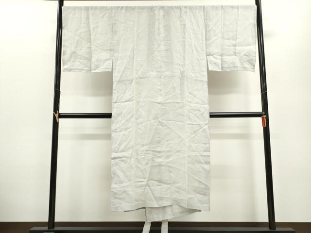 平和屋着物*夏物 男性 紗 長襦袢 紫水晶色 麻 逸品 CABB9607ze