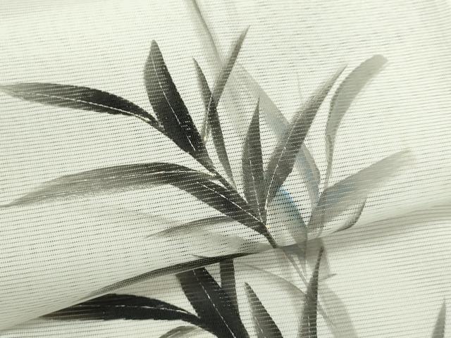 平和屋着物*夏物 訪問着 絽 手描き 草木文 洗える着物 CABB9646ze
