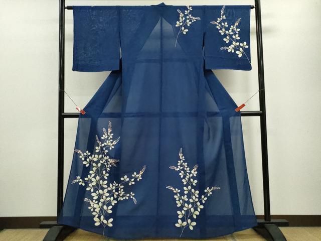 平和屋着物*夏物 訪問着 絽 萩 正絹 逸品 未使用 CABB9759ze