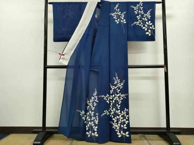 平和屋着物*夏物 訪問着 絽 萩 正絹 逸品 未使用 CABB9759ze