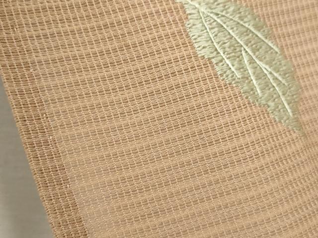 平和屋着物*夏物 中国三大刺繍 スワトウ刺繍 訪問着 紗 総刺繍 枝花文 暈し染め 正絹 逸品 CABB9791ze