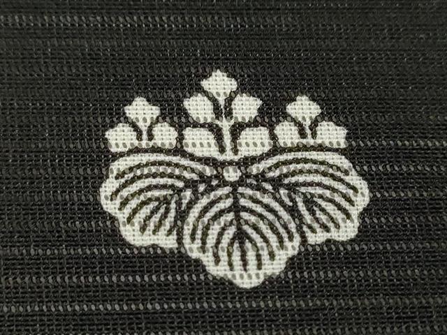平和屋着物*夏物 黒留袖 絽 鳳凰扇面吉祥花唐草文 暈し染め 金彩 正絹 逸品 CABB9819ze