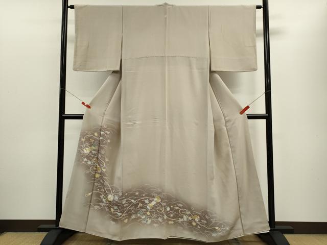 平和屋着物■豪華色留袖 吹き寄せ文 暈し染め 金彩 正絹 逸品 CABB9908ze