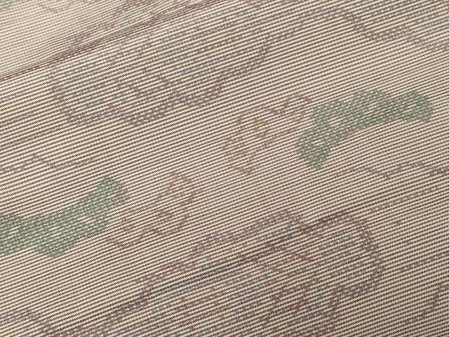 平和屋着物■上質な紬 松文 正絹 逸品 CABC0175ev