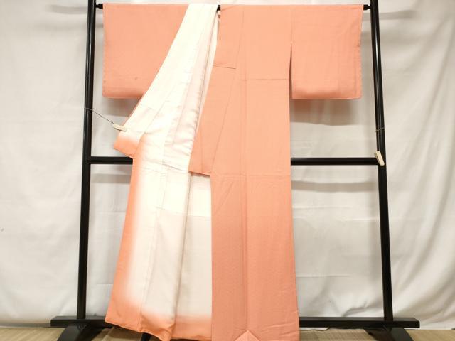 平和屋着物■江戸小紋 花菱文 正絹 逸品 未使用 CABC0666ev
