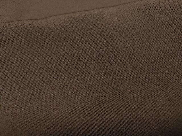 平和屋着物●上質な色無地 赤墨色 正絹 逸品 未使用 CABC2127ut