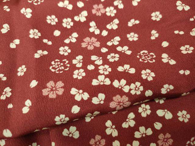 平和屋着物●長襦袢 無双仕立て 舞花間道 正絹 逸品 CABC2162ut