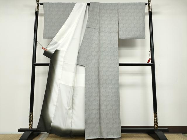 平和屋着物●江戸小紋 吉祥文 正絹 逸品 CABC2164ut
