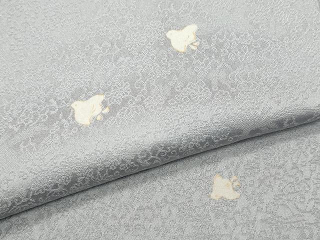 平和屋着物●上質な小紋 千鳥文 金彩 正絹 逸品 CABC2165ut