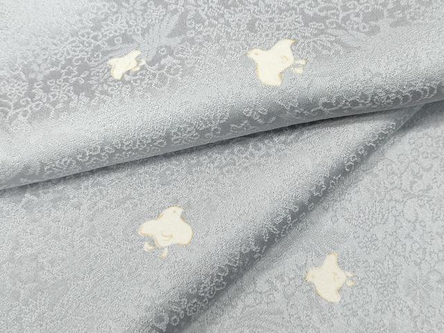 平和屋着物●上質な小紋 千鳥文 金彩 正絹 逸品 CABC2165ut