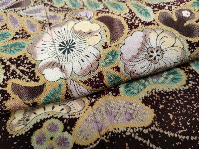 平和屋着物●振袖 辻が花 暈し染め 金彩 洗える着物 未使用 CABC2234ut