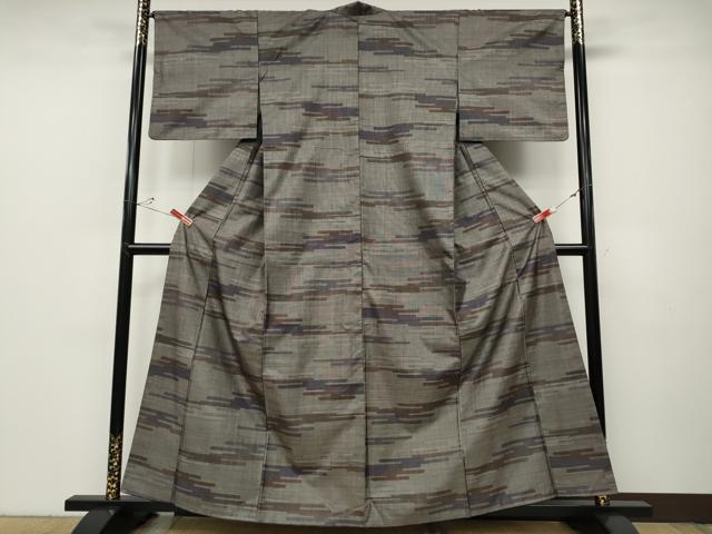 平和屋着物●本場大島紬 9マルキ エ霞文 正絹 逸品 CABC2387ut