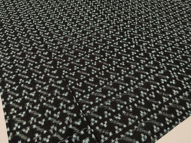平和屋着物●久留米絣 単衣 絣吉祥文様 綿 逸品 CABC2629vp