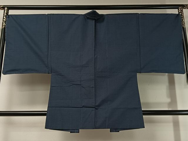 平和屋着物●男性 本場大島紬 アンサンブル 100亀甲 総詰め 正絹 逸品 未使用 CABC2719vp