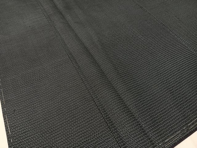 平和屋着物●男性 本場大島紬 アンサンブル 100亀甲 総詰め 正絹 逸品 未使用 CABC2728vp