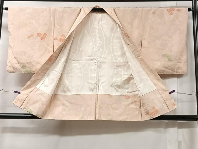 平和屋着物#羽織 寿光織 舞花文 金糸 正絹 逸品 CABC2954ua