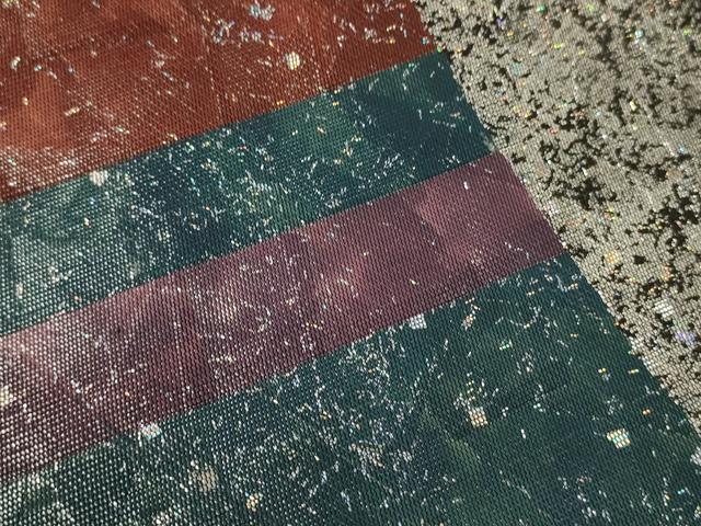 平和屋着物▼六通柄袋帯 吉祥文 黒地 金銀彩 引箔 鈴乃屋扱い 正絹 逸品 CABC3450ak