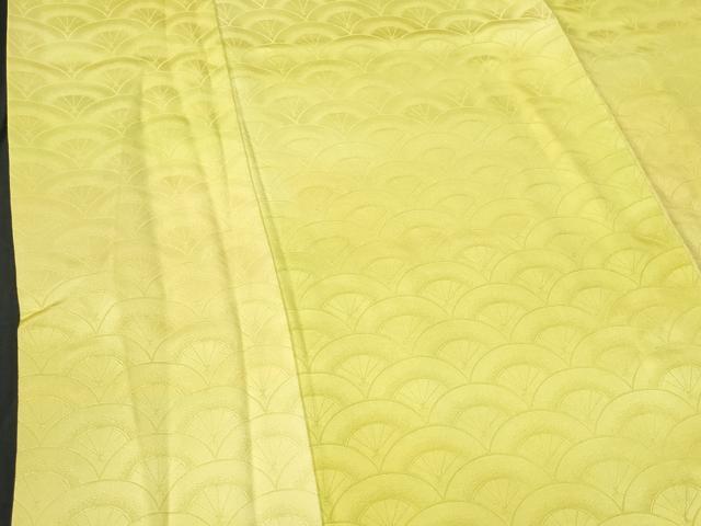 平和屋着物■上質な小紋 青海波 暈し染め やまと誂製 正絹 逸品 CABC3870fb