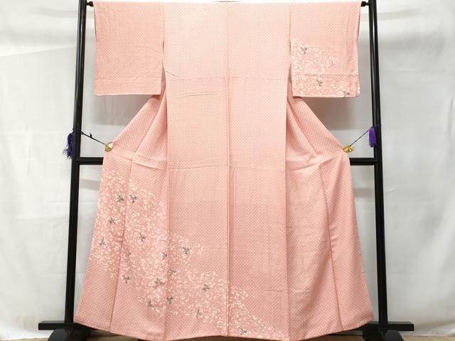 平和屋着物■訪問着 飛鳥文 正絹 逸品 CABC3875fb